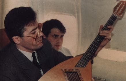 Dans l'avion